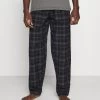 Pier One Pantalón De Pijama - Black/Blue -Pier One b527a652e7324f71b5550e53fc0bfef6