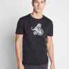 Pier One Camiseta Estampada - Black
