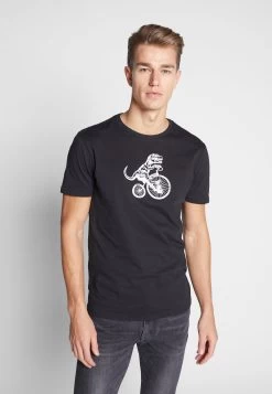 Pier One Camiseta Estampada - Black
