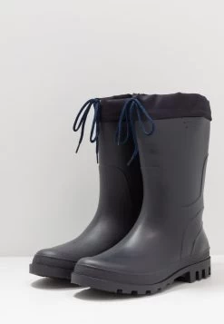 Pier One Unisex - Botas De Agua - Dark Blue -Pier One c5367255ba004ff6b6cb22914544f7e6