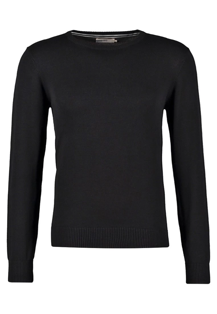 Pier One Basic Crewneck - Jersey De Punto - Black 7 Pier One Basic Crewneck - Jersey De Punto - Black - Imagen 5