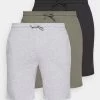Pier One 3 Pack - Pantalón De Pijama - Black/Mottled Grey/Khaki -Pier One cfd63269131c47ba85b5a0772f5e7b9f