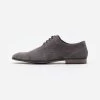 Pier One Leather - Zapatos Con Cordones - Grey -Pier One d01d70a2887940128b07be1b4c4d6526