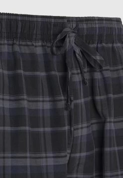 Pier One Pantalón De Pijama - Black/Blue -Pier One d1417b01382d4270a5d94f76a84eb3c1