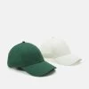 Pier One Unisex 2 Pack - Gorra - Green/Off White -Pier One dc65a133b29b44b0b489ea3a78f3a08f