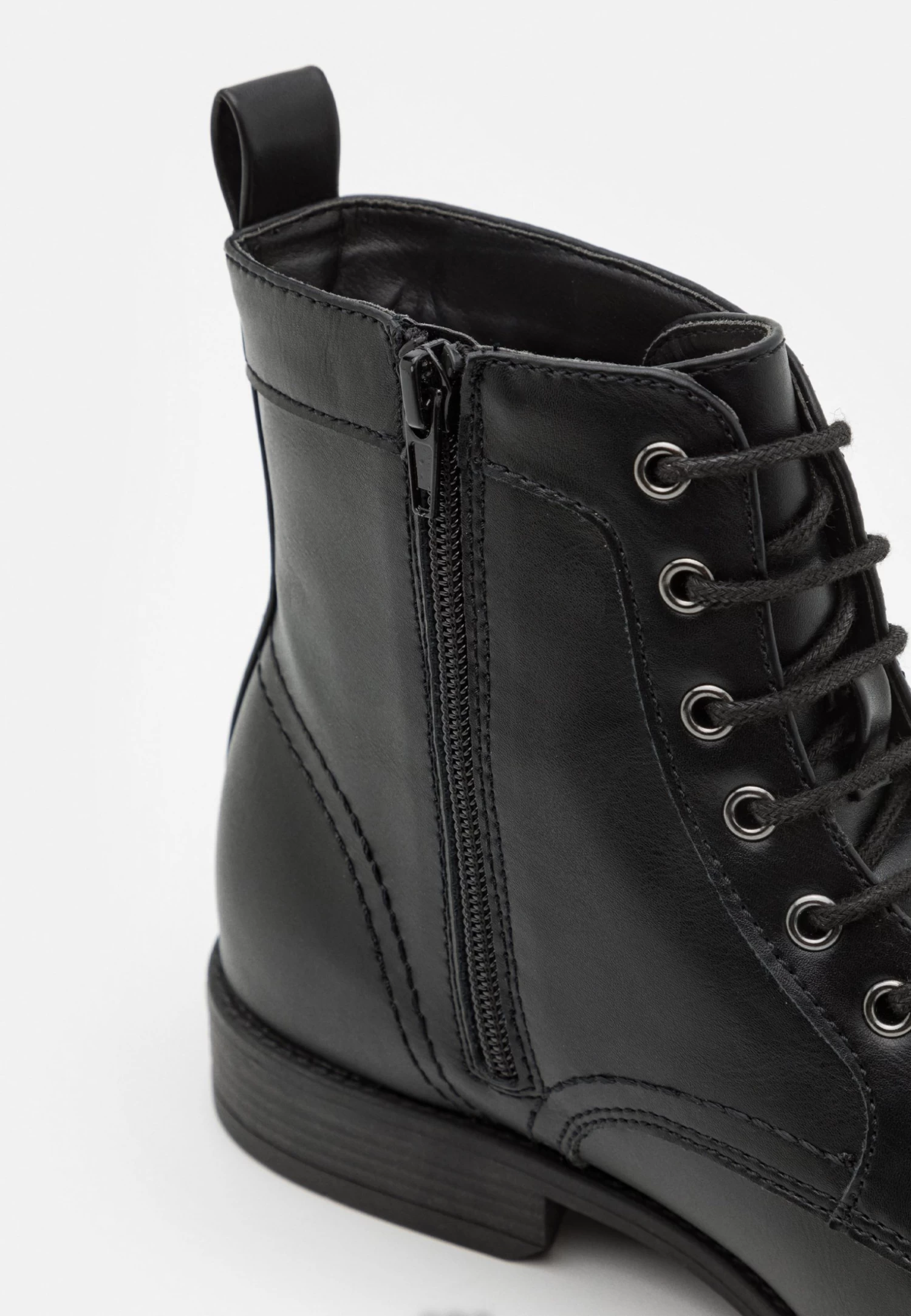 Pier One Botines Con Cordones - Black 8 Pier One Botines Con Cordones - Black - Imagen 6