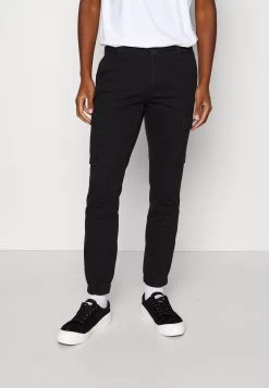 Pier One 2 Pack - Pantalones Cargo - Olive/Black -Pier One e0bf2536d5a04652937019f4273abb8d