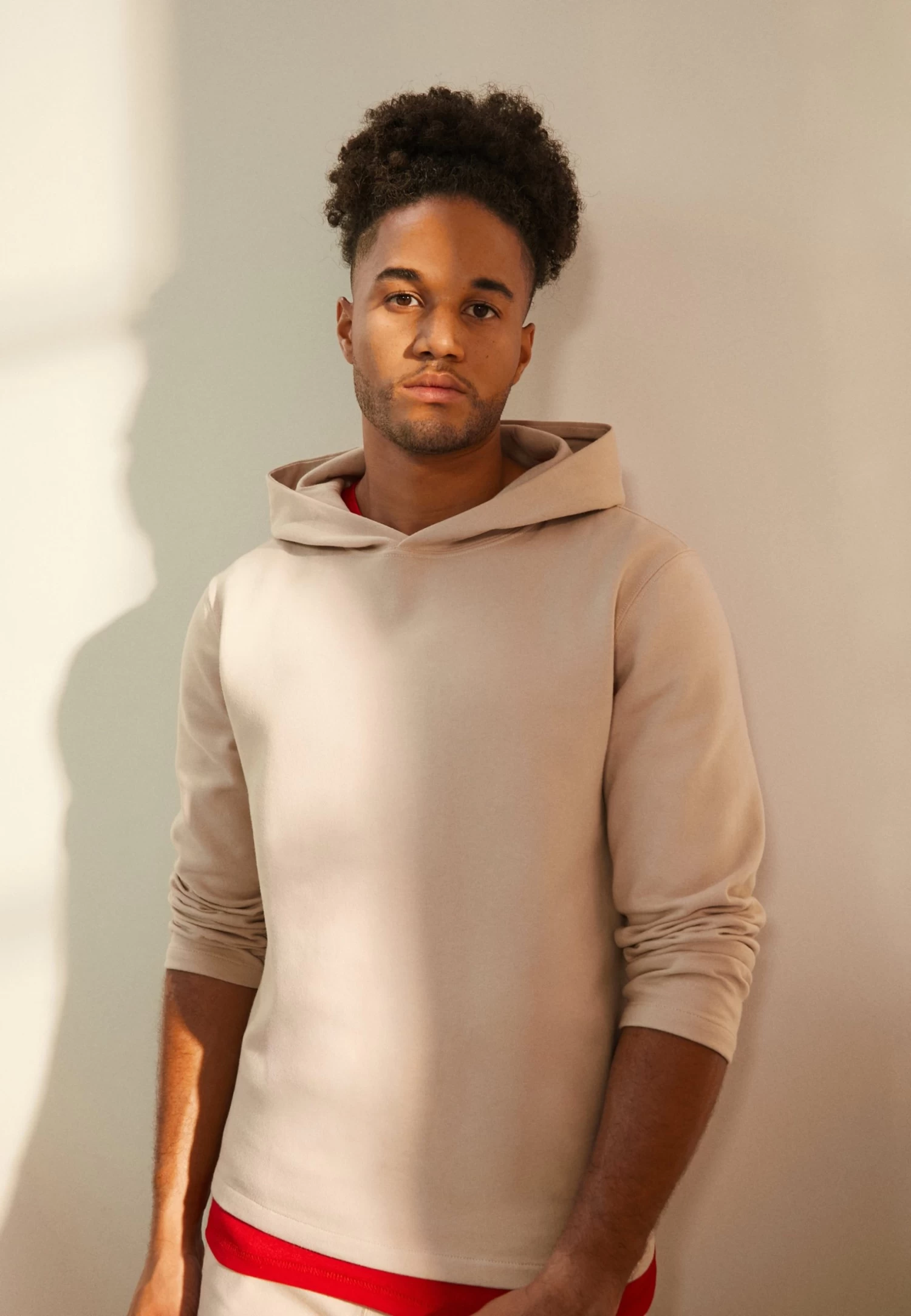 Pier One Jersey Con Capucha - Tan 3 Pier One Jersey Con Capucha - Tan