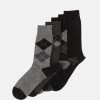Pier One 5 Pack - Calcetines - Black