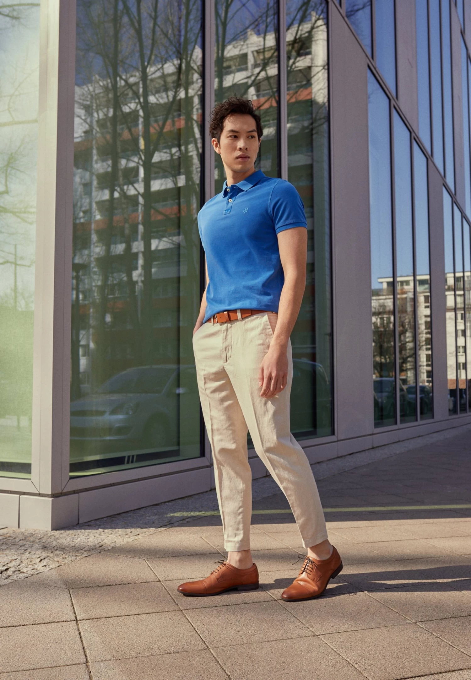 Pier One Leather - Zapatos Con Cordones - Cognac 5 Pier One Leather - Zapatos Con Cordones - Cognac - Imagen 3