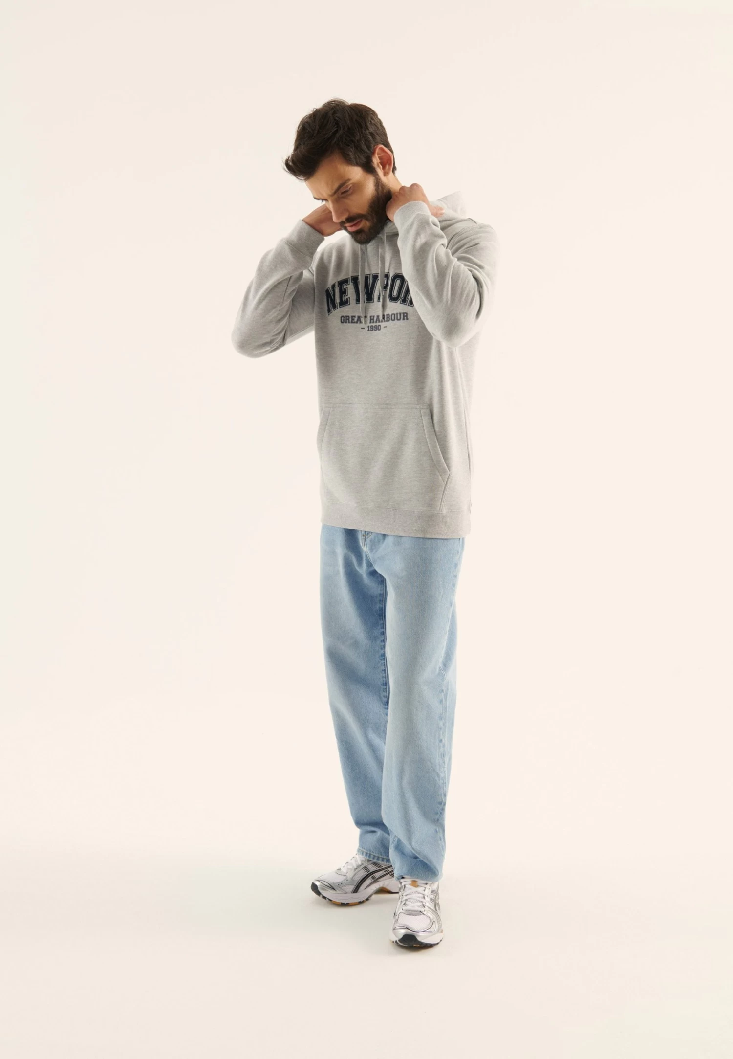 Pier One Sudadera - Mottled Light Grey 4 Pier One Sudadera - Mottled Light Grey - Imagen 2