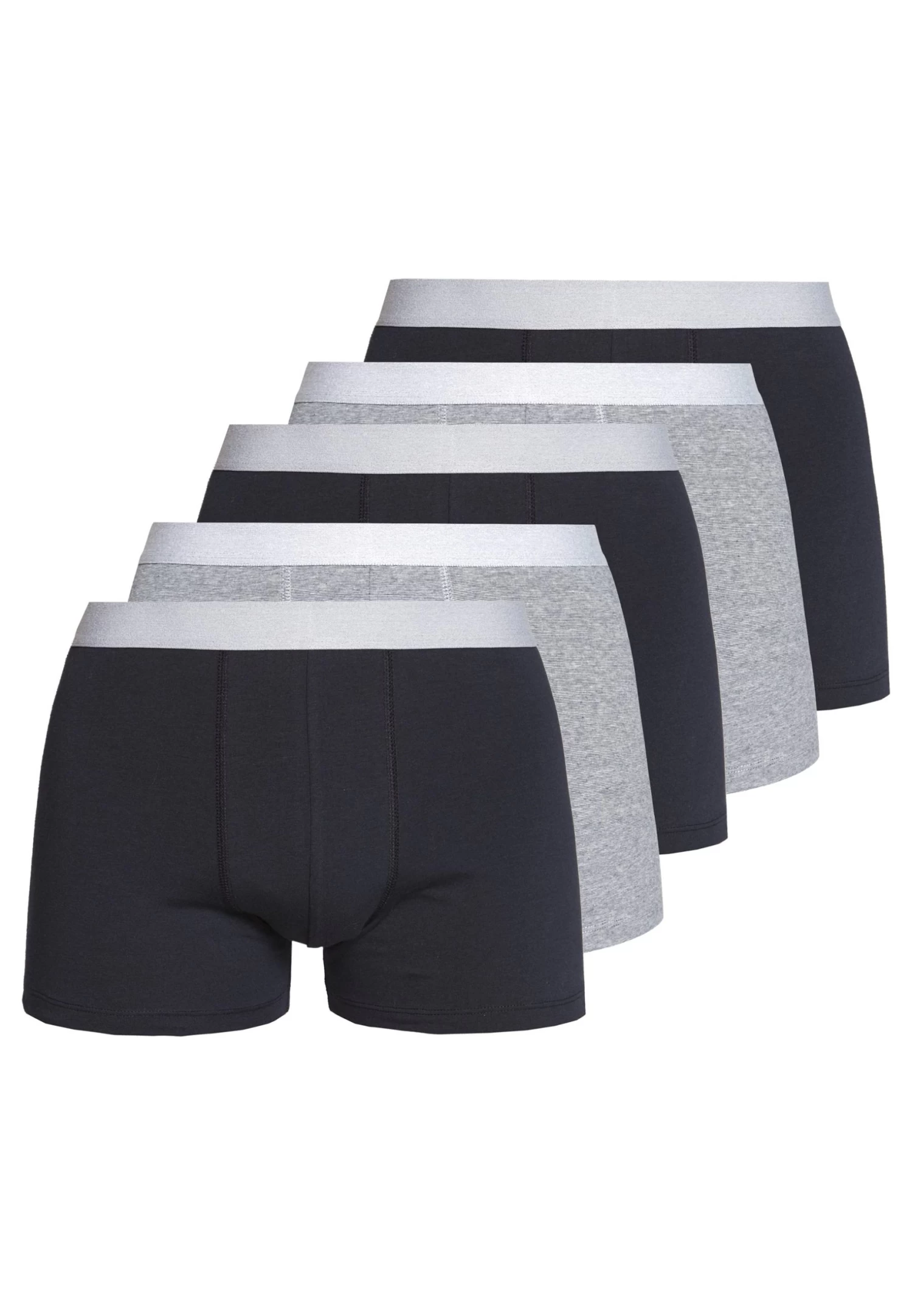 Pier One 5 Pack - Culotte - Dark Blue/Mottled Grey 6 Pier One 5 Pack - Culotte - Dark Blue/Mottled Grey - Imagen 4