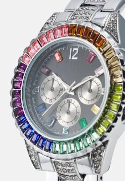 Pier One Cronógrafo - Silver-Coloured -Pier One f15544a50fbf44c5897fb09b8898d3f0