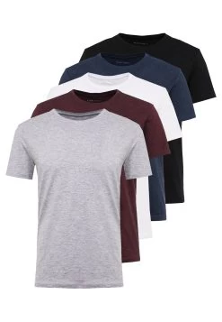 Pier One 5 Pack - Camiseta Básica - Mottled Bordeaux/White 14 Pier One 5 Pack - Camiseta Básica - Mottled Bordeaux/White -Pier One f3311ca65bb04406b4483c68855855c6