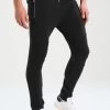 Pier One Biker Jogger - Pantalones Deportivos - Black -Pier One f631af0b066c4c418b43e4e434136360