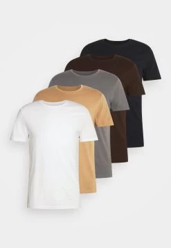 Pier One 5 Pack - Camiseta Básica - Dark Grey/White/Light Brown 14 Pier One 5 Pack - Camiseta Básica - Dark Grey/White/Light Brown -Pier One fb54978751344783bd304fd63dd45a3d