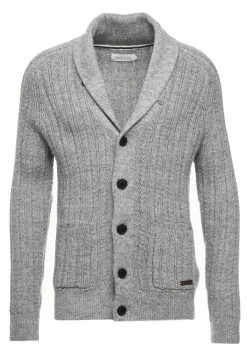 Pier One Chaqueta De Punto - Mottled Dark Grey -Pier One fba2109b74be46bdafe437909b97f227