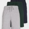 Pier One 3 Pack - Pantalón De Pijama - Dark Blue /Mottled Dark Grey/Dark Green -Pier One fbadd663c5594d29a25948737d7d986a