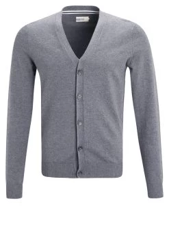 Pier One Chaqueta De Punto - Dark Grey Melange -Pier One fe4ceaf4c1db4652afe9dd62d650b2d3